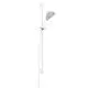 KLUDI-FIZZ-3S-Brause-Set-mit-Wandstange-900mm-weiss-chrome-6774091-00 gallery number 1